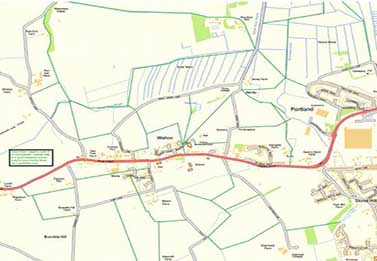 local map of footpaths